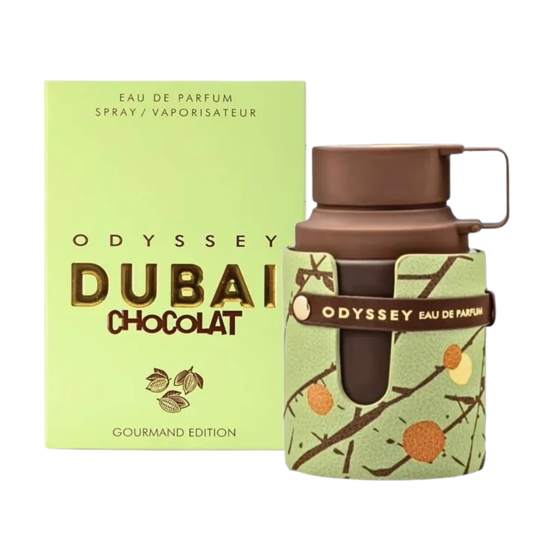 Armaf Odyssey Dubai Chocolate EDP 100ml perfume bottle and box