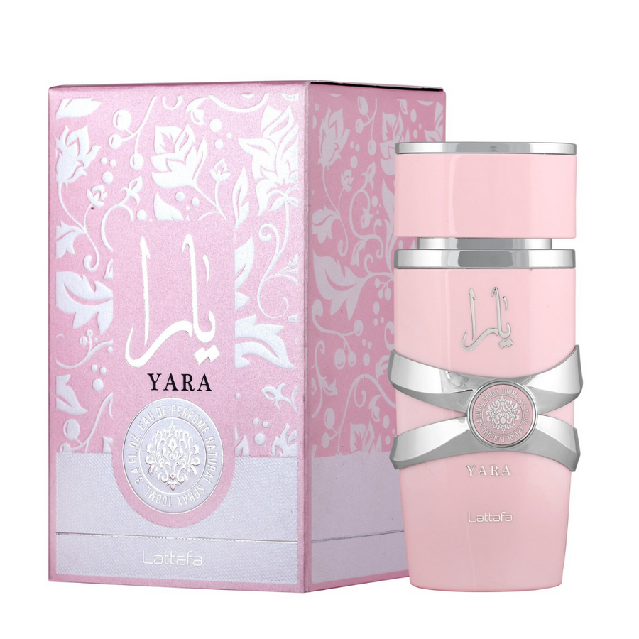 Lattafa Yara EDP 100ml bottle, front view