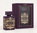 Lattafa Bade'e Al Oud Amethyst EDP 100ml bottle and box – NOXAEL