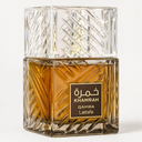 Lattafa Khamrah Qahwa EDP 100ml label detail – NOXAEL