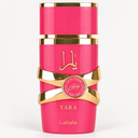 Lattafa Yara Candy EDP 100ml label detail – NOXAEL